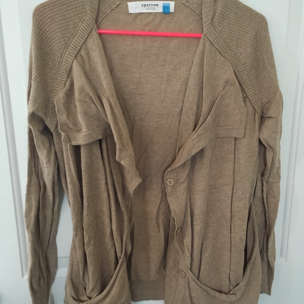 Anthropologie Sparrow cardigan large